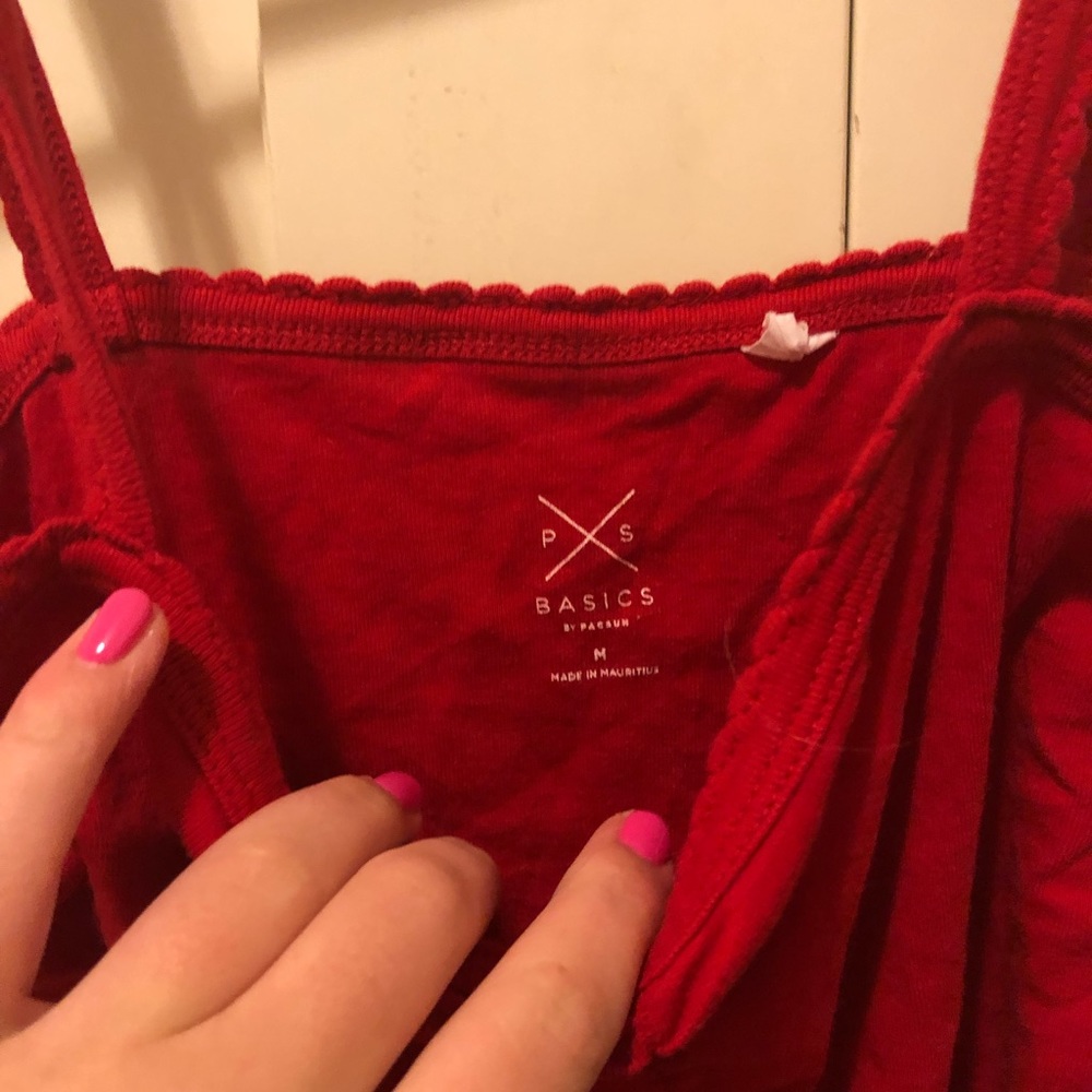 PacSun red tank top - Picture 2 of 3